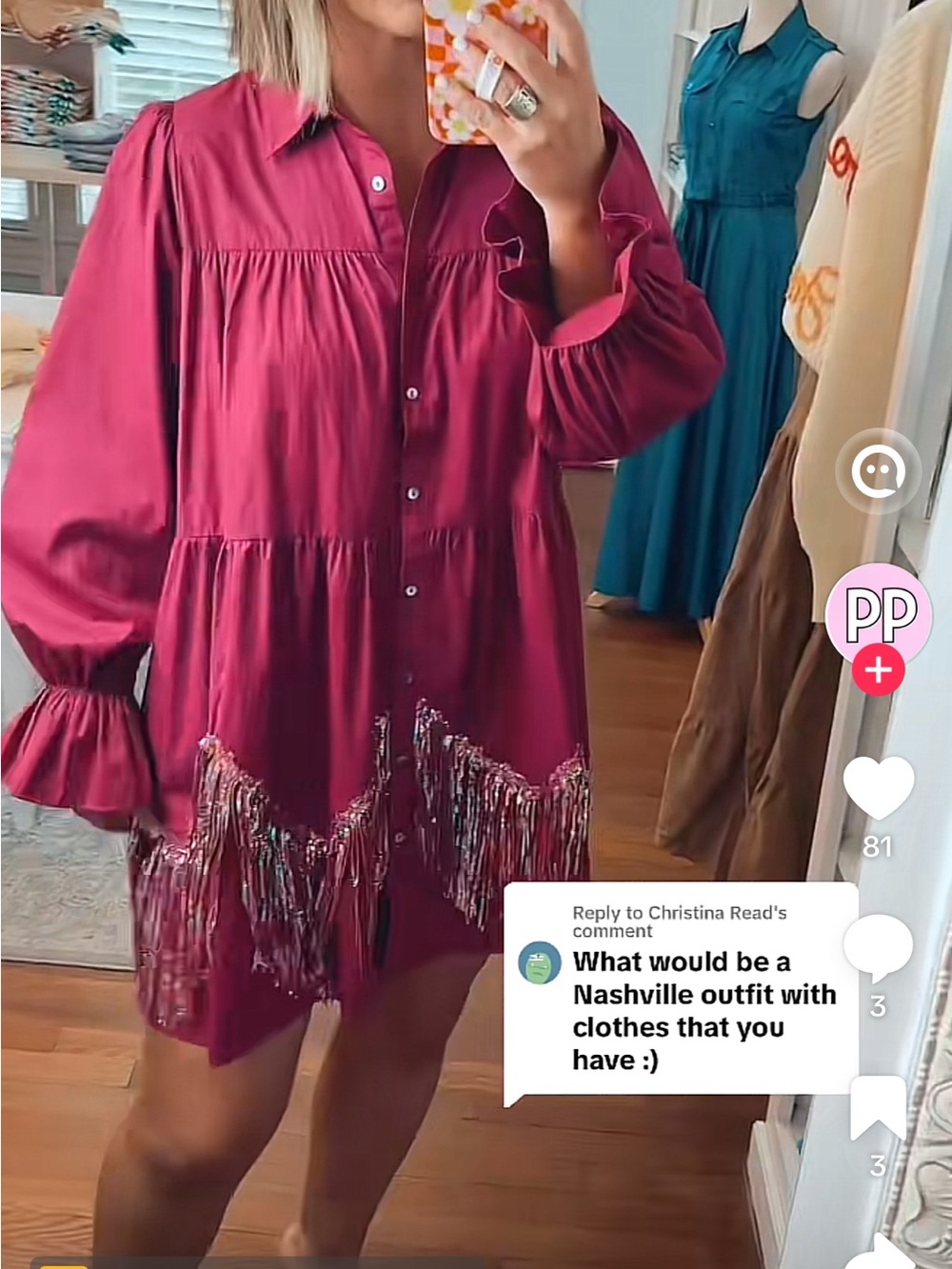 Fantastic fawn dress